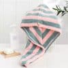 Recznik z mikrofibry turban do suszenia wlosow